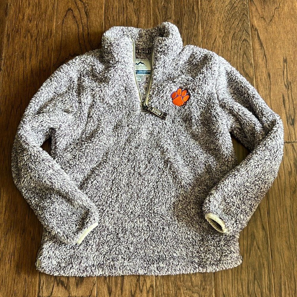 Clemson Tigers fleece half zip